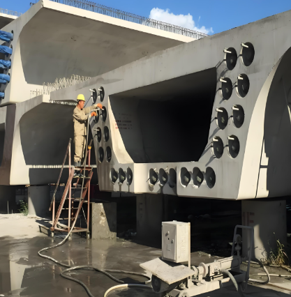 莱城压浆料施工流程及注意事项